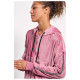 Bodytalk Γυναικεία ζακέτα Velour Full-Zip Hoodie
